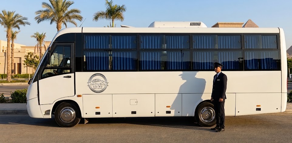 إيجار أتوبيس 33 راكب سياحي فاخر للرحلات | ليموزين القاهرة