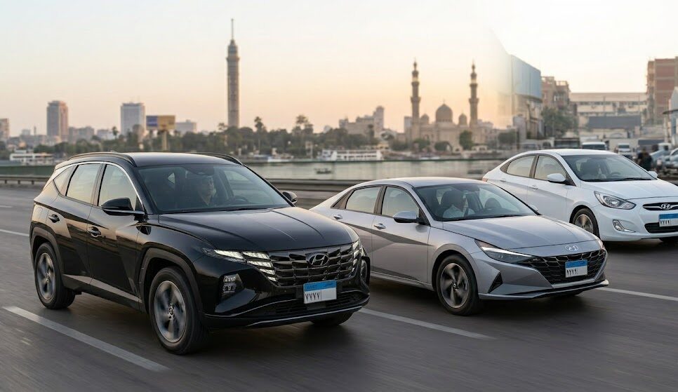 ايجار سيارات هيونداي (توسان، النترا، أكسنت RB) | ليموزين القاهرة