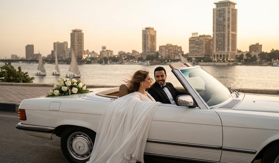 زفة فرحك بسيارات كلاسيك فاخرة | فخامة الماضي مع ليموزين القاهرة