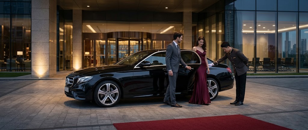 فئة مرسيدس E-Class-(الأكثر طلباً للزفاف-والشركات)-ايجار-سيارات-مرسيدس