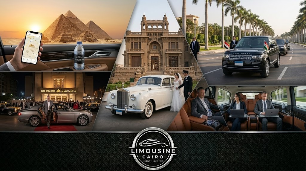 ليموزين ايجار ارخص سعر من ليموزين القاهرة للزفاف والمطار والمشاوير اليومية - Cheapest limousine rental from Limousine Cairo