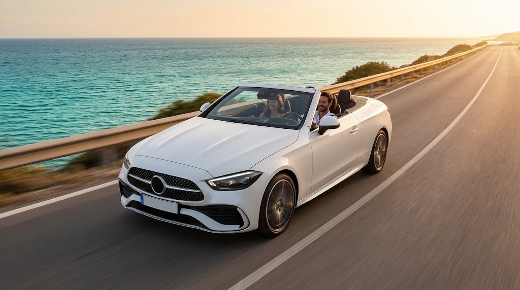 إيجار-مرسيدس-C200-كابورليه-2026-Rent-a-Mercedes-C200-Cabriolet-2026